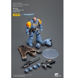 Warhammer 40k - Figurine 1/18 Space Marines Space Wolves Claw Pack Brother Gunnar 12 cm