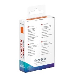 Ultimate Guard - Pack 60 pochettes Cortex Sleeves Japanese Size Matte Orange