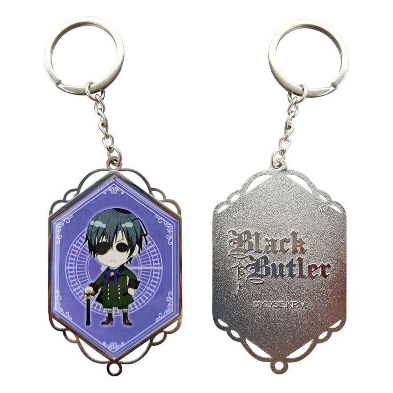 Black Butler - Porte-clés PVC Ciel Motive B