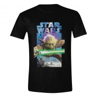Star Wars - T-Shirt Yoda Poster 