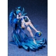 Bombergirl - Statuette 1/7 Aqua Lewysia Aquablue Vampire Negligee Ver. 25 cm