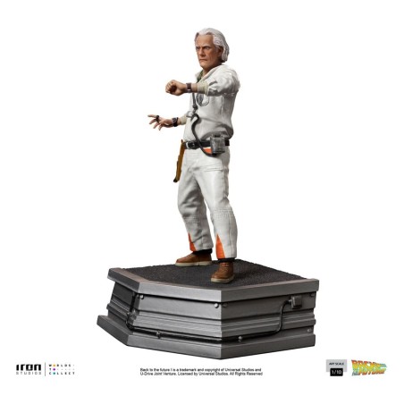 Retour vers le Futur - Statuette 1/10 Art Scale Doc Brown 22 cm