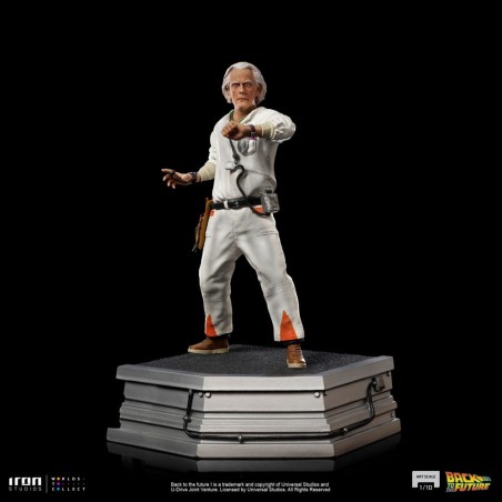 Retour vers le futur - Retour vers le Futur Statuette 1/10 Art Scale Doc Brown 22 cm