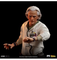 Retour vers le futur - Retour vers le Futur Statuette 1/10 Art Scale Doc Brown 22 cm