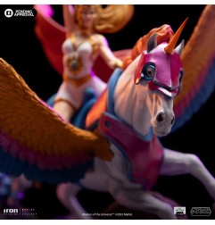 Les Maîtres de l'Univers - Masters of the Universe Statuette BDS Art Scale 1/10 She-Ra and Swiftwind 42 cm