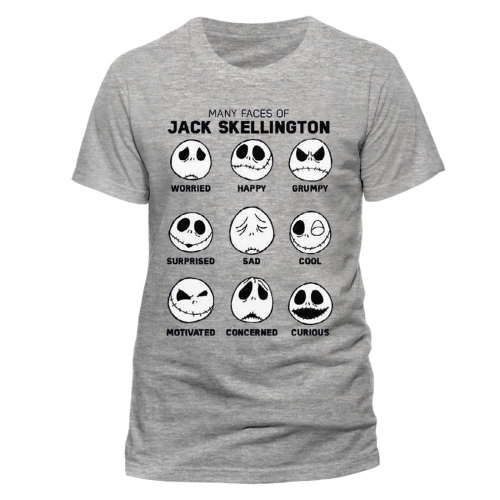 L'etrange Noel de Mr. Jack - T-Shirt Many Faces of Jack