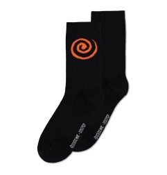 Naruto Shippuden - Pack 3 paires de chaussettes Sasuke Symbol 43-46