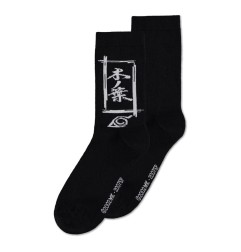 Naruto Shippuden - Pack 3 paires de chaussettes Sasuke Symbol 43-46