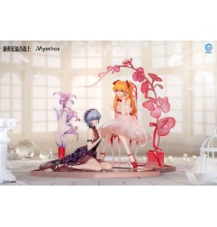 Evangelion - Statuette PVC 1/7 Rei Ayanami & Asuka Shikinami Langley: Whisper of Flower Ver. Set