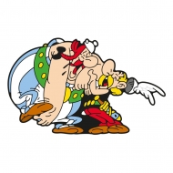 Asterix - Aimant Asterix & Obelix Laughing 6 cm