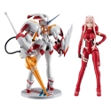 Darling in the Franxx - Figurines S.H. Figuarts x The Robot Spirits Zero Two & Strelizia 5th Anniversary Set 16 cm