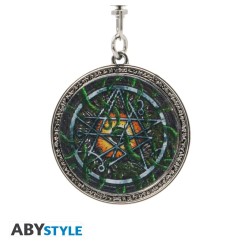 Cthulhu - Porte-cles Lenticular Necronomicon X4