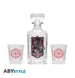 Donjons Et Dragons - Set Carafe + 2 verres Logo