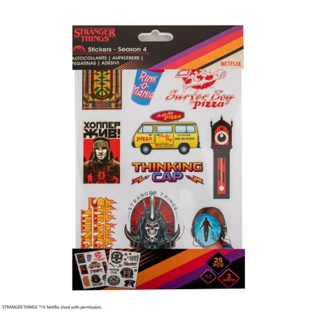 Stranger Things - Stickers Season 4