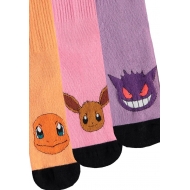 Pokémon - Pack 3 paires de chaussettes Heads Colormix 35-38