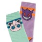 Pokémon - Pokemon pack 2 paires de chaussettes Heads Grey 35-38