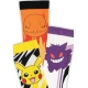 Pokémon - Pack 3 paires de chaussettes Pikachu, Charmander, Ectoplasma 39-42