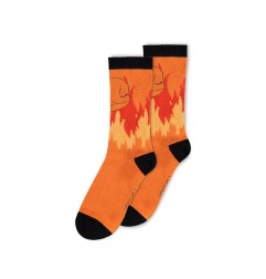 Pokémon - Pack 3 paires de chaussettes Pikachu, Charmander, Ectoplasma 43-46