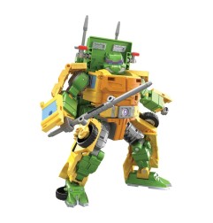Transformers X Teenage Mutant Ninja Turtles - Figurine Party Wallop 18 cm