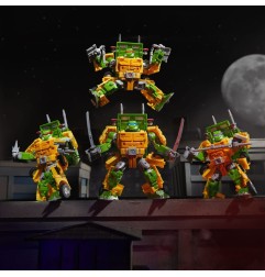 Transformers X Teenage Mutant Ninja Turtles - Figurine Party Wallop 18 cm