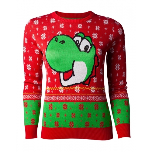 Nintendo - Sweat femme Christmas Yoshi 