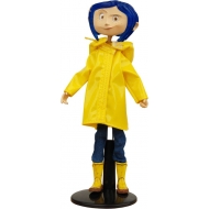 Coraline - Figurine flexible Raincoat & Boots 18 cm