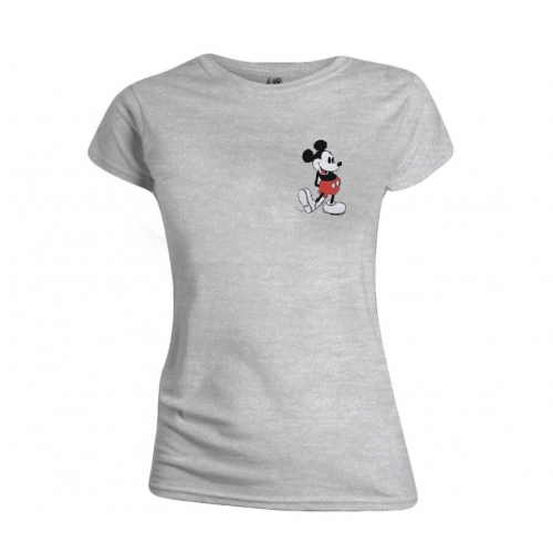 Mickey Mouse - T-Shirt femme Kickin Retro Chest
