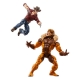Wolverine 50th Anniversary Marvel Legends - Pack 2 figurines 's Logan & Sabretooth 15 cm