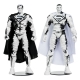 DC Direct Page Punchers - Pack de 4 Figurines et comic book Superman Series (Sketch Edition) (Gold Label) 18 cm