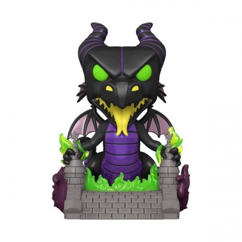 La Belle au bois dormant - Figurine POP! Deluxe Maleficent sur le Pont 16 cm