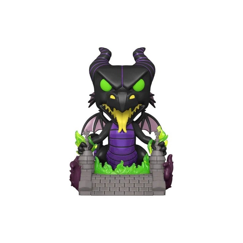 La belle au bois dormant - La Belle au bois dormant POP! Deluxe Vinyl figurine Maleficent on Bridge 16 cm
