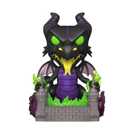 La belle au bois dormant - La Belle au bois dormant POP! Deluxe Vinyl figurine Maleficent on Bridge 16 cm