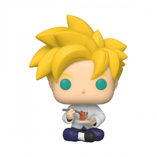 Dragon Ball Z - Figurine POP! Super Saiyan Gohan with Noodles 9 cm