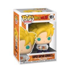 Dragon Ball - Z POP! Animation Vinyl figurine Super Saiyan Gohan with Noodles 9 cm