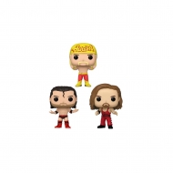 WWE - Pack 3 figurines POP! Hogan & Outsiders 9 cm