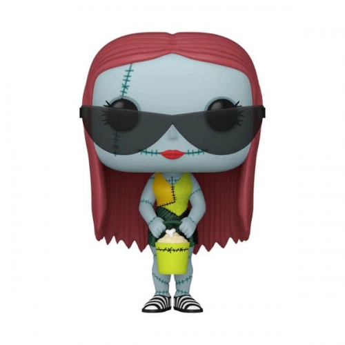 L'etrange Noël de Mr. Jack - Figurine POP! Sally en lunette de soleil (Beach) 9 cm