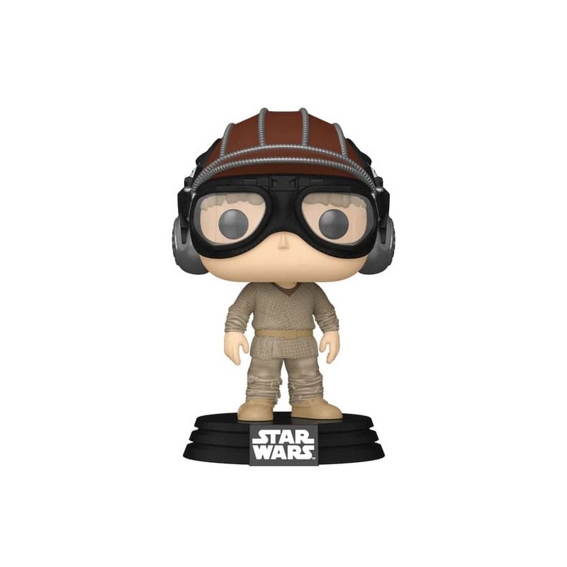 Star Wars - , épisode I : La Menace fantôme Anniversary POP! Vinyl figurine Anakin w/Helmet 9 cm