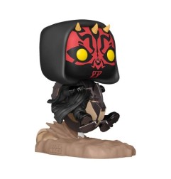 Star Wars - POP! Rides Deluxe Vinyl figurine Darth Maul on Bloodfin 9 cm