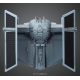 Star Wars - Maquette 1/72 TIE Advanced x1 10 cm