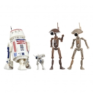 Star Wars : The Mandalorian Black Series - Pack 4 figurines R5-D4, BD-72 & Pit Droids