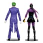 DC Comics - DC Multiverse figurines Pack de 2 The Joker & Punchline 18 cm