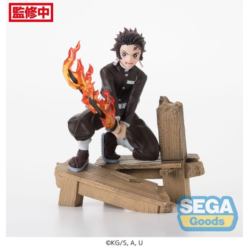 Demon Slayer: Kimetsu no Yaiba Xross Link Anime - Statuette Tanjiro Kamado -Swordsmith Village Arc- 12 cm