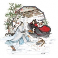 Grandmaster of Demonic Cultivation - Figurine acrylique Winter Season Series Wei Wuxian & Lan Wangji 24 cm