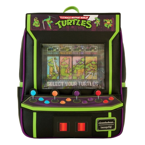 Les Tortues Ninja - Sac à dos Les Tortues Ninja 40th Anniversary Vintage Arcade By Loungefly