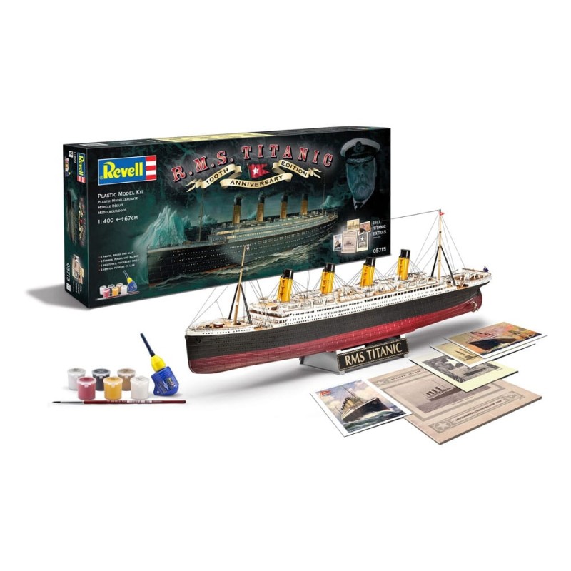 Titanic - Kit complet maquette 1/400 R.M.S.  100th Anniversary Edition 67 cm