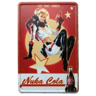 Fallout - Panneau métal Nuka Cola Girl
