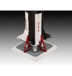 NASA - Kit complet maquette 1/96 Apollo 11 Saturn V Rocket 114 cm