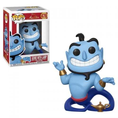 Aladdin - Figurine POP! Genie avec sa Lampe 9 cm