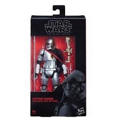 Star Wars Episode VIII Black Series 2019 - Figurine Captain Phasma (Quicksilver Baton) 15 cm
