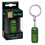 Rick et Morty - Porte-clés Pocket POP! Pickle Rick 4 cm